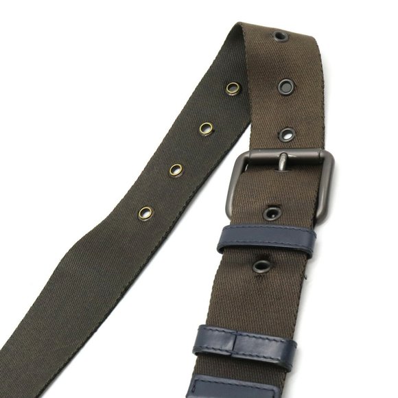 BOTTEGA VENETA Intrecciato Waist Bag Body Leather Blue 361013 - Picture 4 of 9